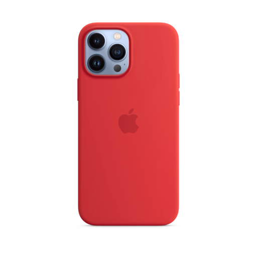 iPhone 13 Pro Max Silicone Case with MagSafe — (PRODUCT)RED