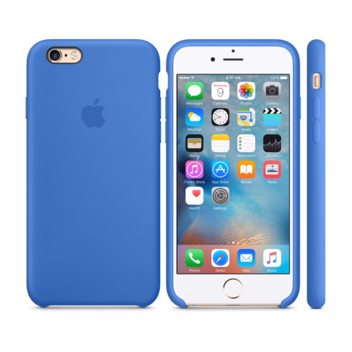 iPhone 6s Silicone Case — Royal Blue