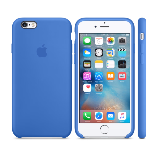 iPhone 6s Silicone Case — Royal Blue