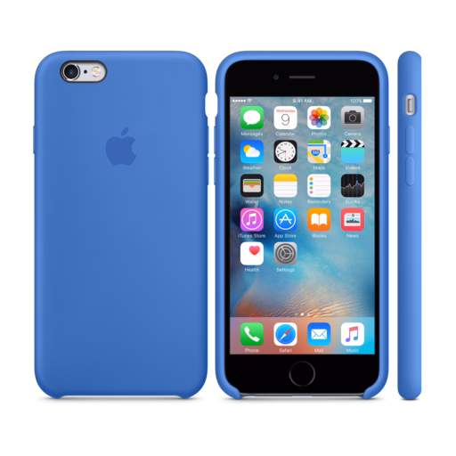 iPhone 6s Silicone Case — Royal Blue