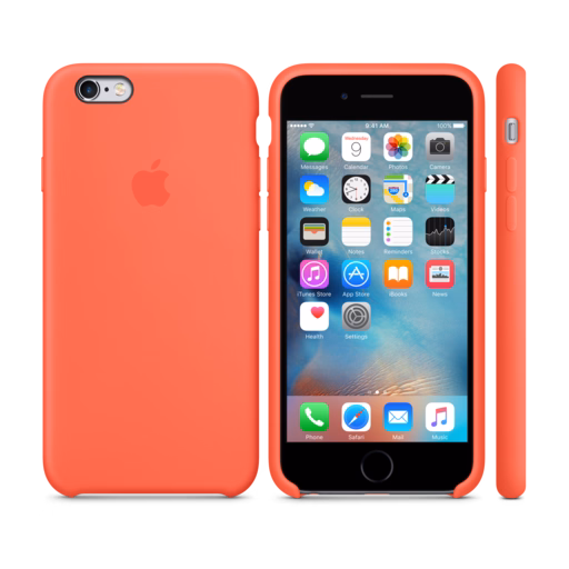 iPhone 6s Silicone Case — Apricot