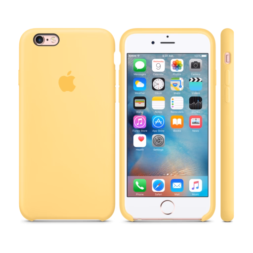 iPhone 6s Silicone Case — Yellow