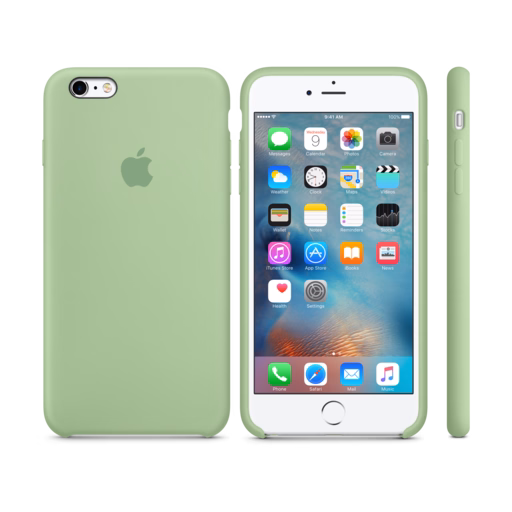 iPhone 6s Plus Silicone Case — Mint