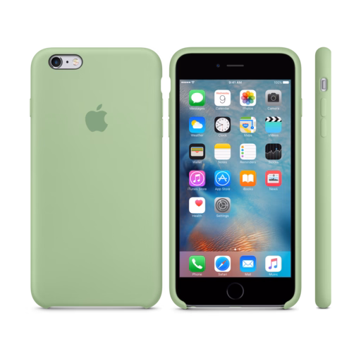iPhone 6s Plus Silicone Case — Mint