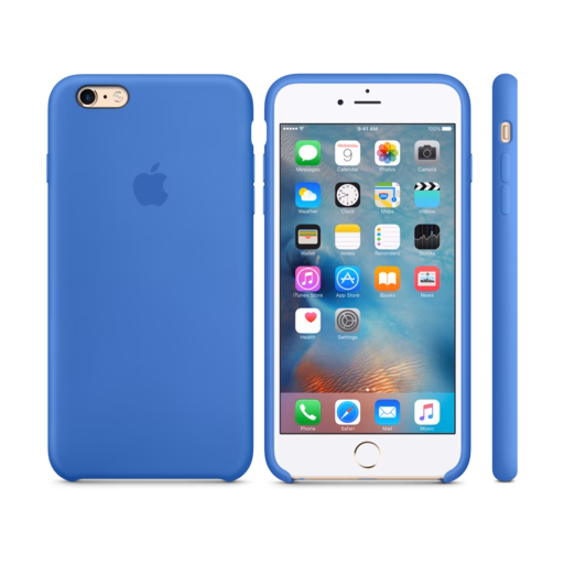 iPhone 6s Plus Silicone Case — Royal Blue