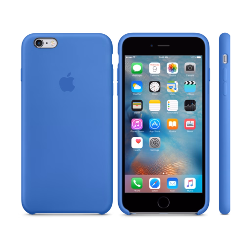 iPhone 6s Plus Silicone Case — Royal Blue