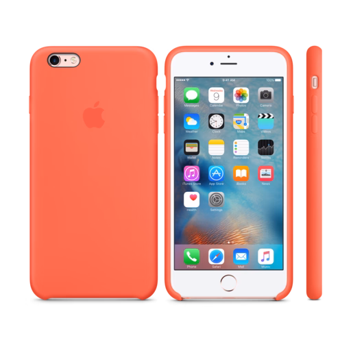 iPhone 6s Plus Silicone Case — Apricot