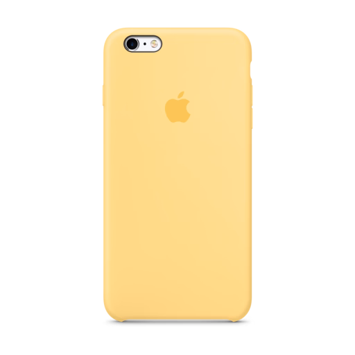 iPhone 6-6s Plus Silicone Case — Yellow iPhone 6-6s Plus Silicone Case — Yellow