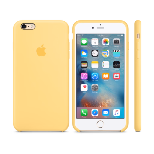 iPhone 6s Plus Silicone Case — Yellow