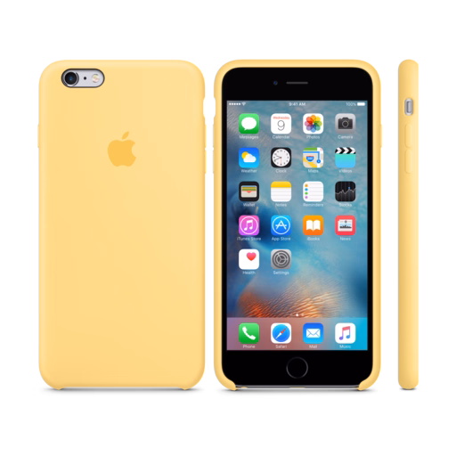 iPhone 6s Plus Silicone Case — Yellow