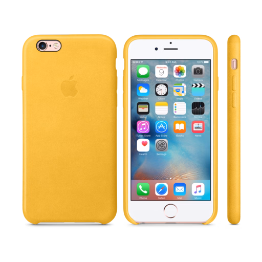 iPhone 6s Leather Case — Marigold