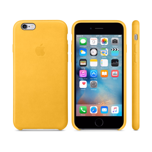 iPhone 6s Leather Case — Marigold