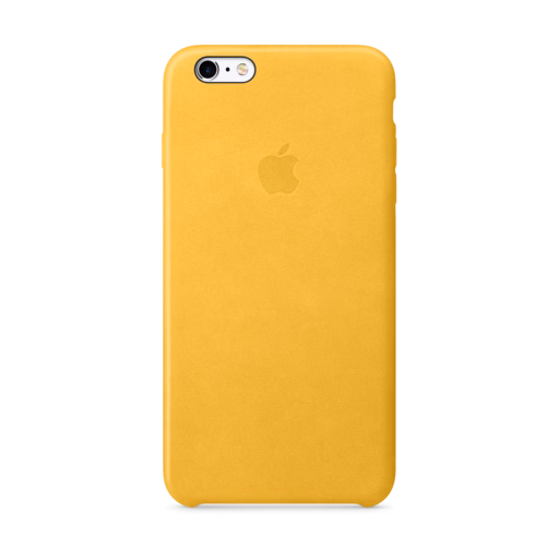 iPhone 6-6s Plus Leather Case — Marigold iPhone 6-6s Plus Leather Case — Marigold