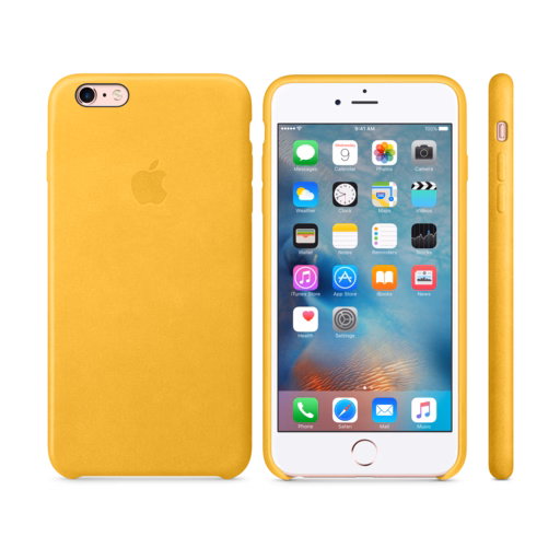 iPhone 6s Plus Leather Case — Marigold