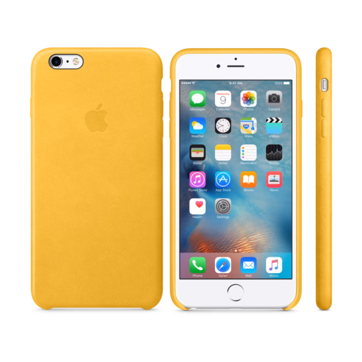iPhone 6s Plus Leather Case — Marigold