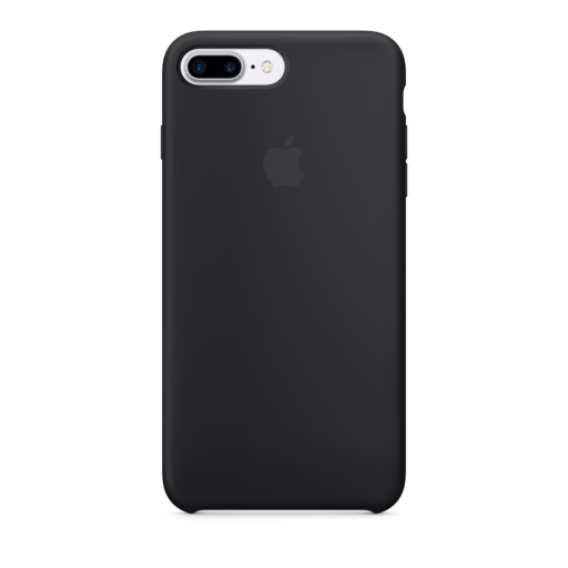 iPhone 7-8 Plus Silicone Case — Black