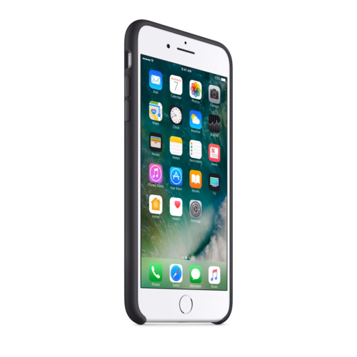 iPhone 7 Plus Silicone Case — Black