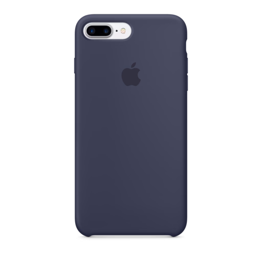 iPhone 7-8 Plus Silicone Case — Midnight Blue