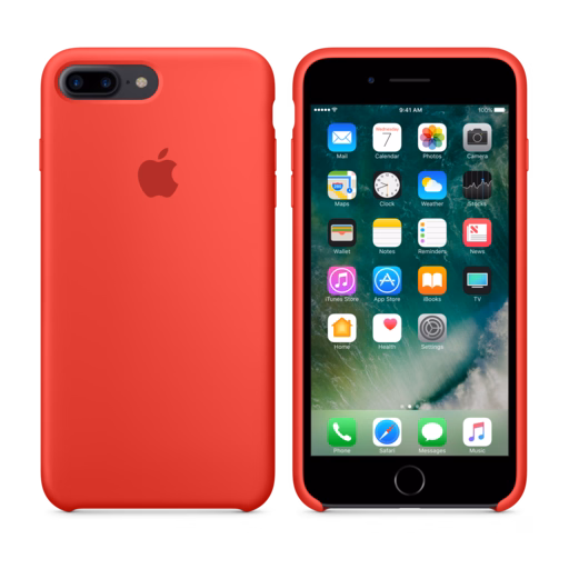iPhone 7 Plus Silicone Case — (PRODUCT)RED