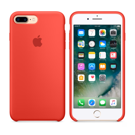 iPhone 7 Plus Silicone Case — (PRODUCT)RED