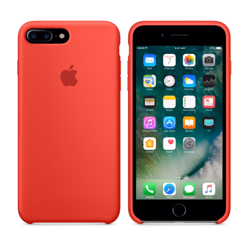 iPhone 7 Plus Silicone Case — (PRODUCT)RED