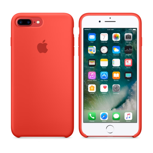 iPhone 7 Plus Silicone Case — (PRODUCT)RED