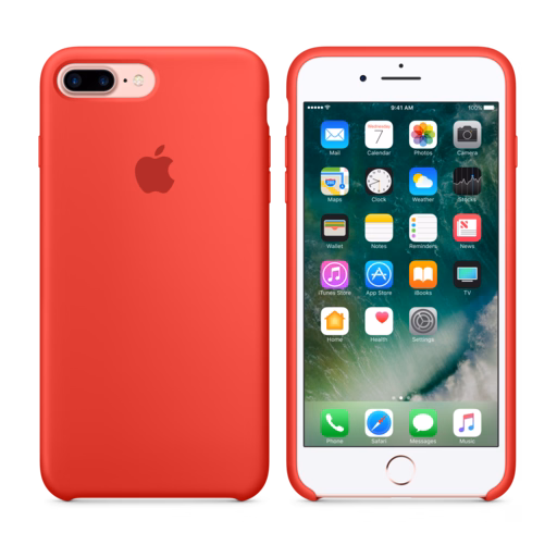 iPhone 7 Plus Silicone Case — (PRODUCT)RED