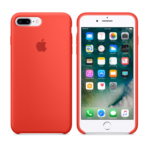 iPhone 7 Plus Silicone Case — (PRODUCT)RED