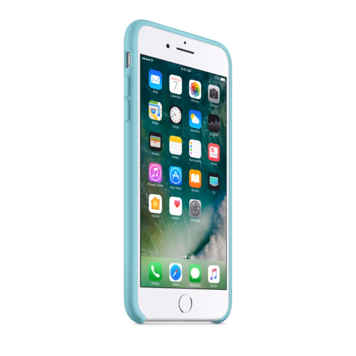 iPhone 7 Plus Silicone Case — Sea Blue
