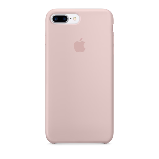 iPhone 7-8 Plus Silicone Case — Pink Sand