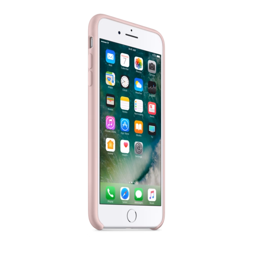 iPhone 7 Plus Silicone Case — Pink Sand