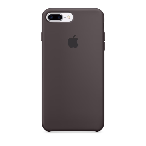 iPhone 7-8 Plus Silicone Case — Cocoa