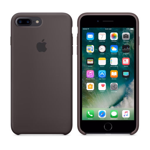 iPhone 7 Plus Silicone Case — Cocoa