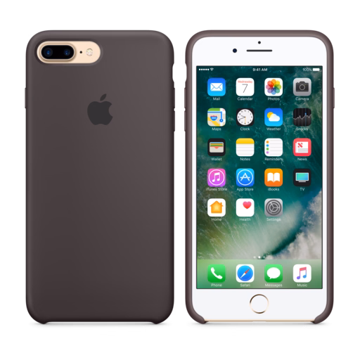 iPhone 7 Plus Silicone Case — Cocoa