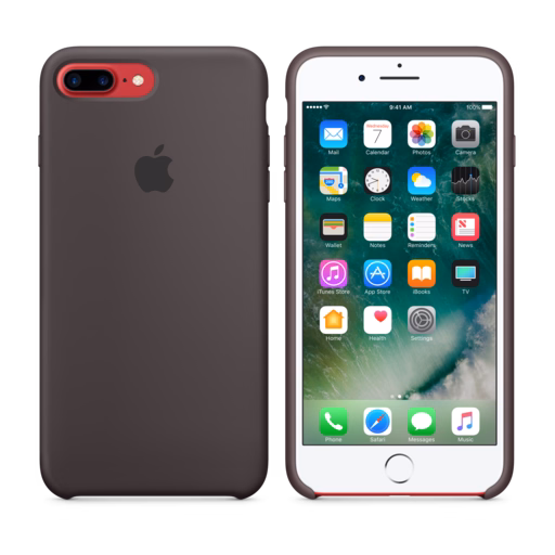 iPhone 7 Plus Silicone Case — Cocoa