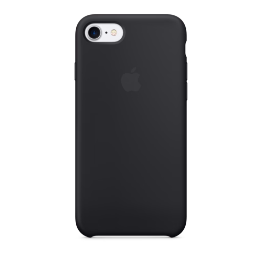 iPhone 7-8 Silicone Case — Black
