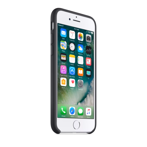 iPhone 7 Silicone Case — Black