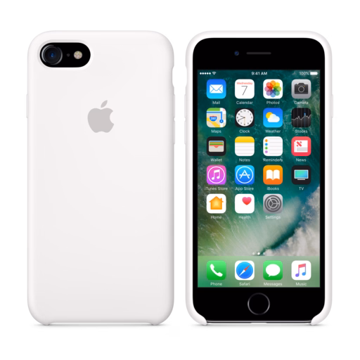 iPhone 7 Silicone Case — White