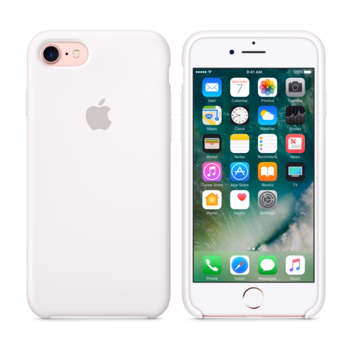 iPhone 7 Silicone Case — White
