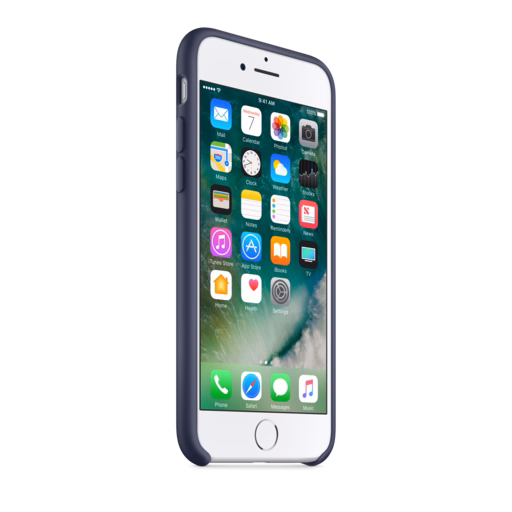 iPhone 7 Silicone Case — Midnight Blue