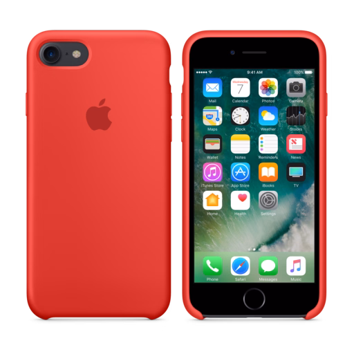 iPhone 7 Silicone Case — (PRODUCT)RED