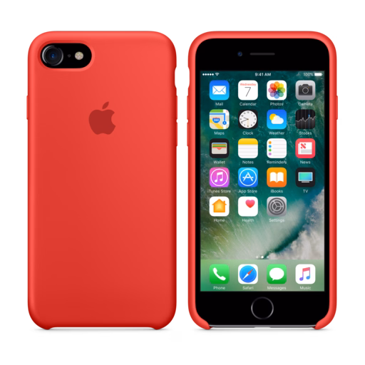 iPhone 7 Silicone Case — (PRODUCT)RED