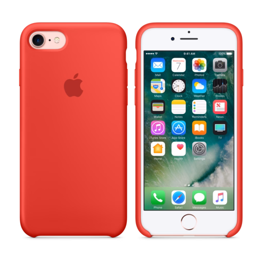 iPhone 7 Silicone Case — (PRODUCT)RED