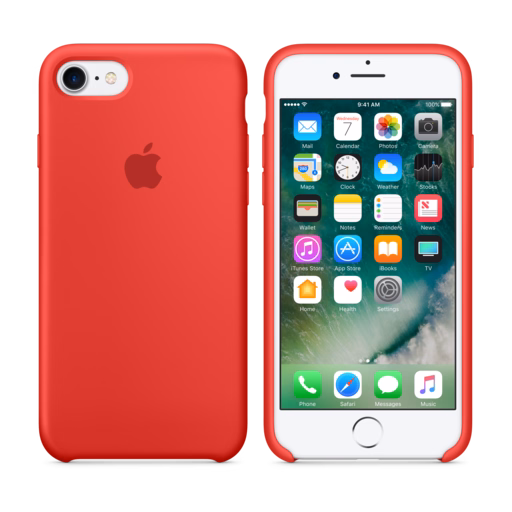 iPhone 7 Silicone Case — (PRODUCT)RED