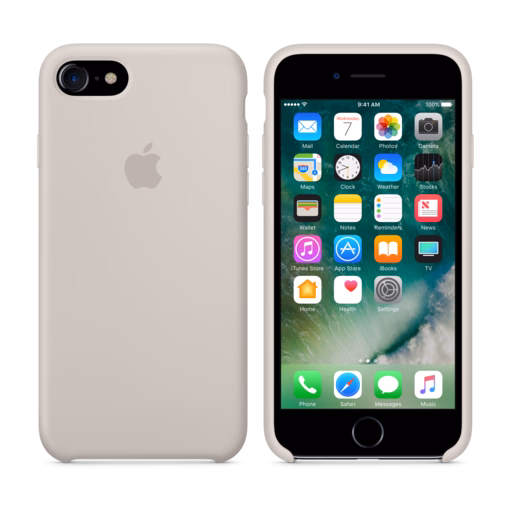 iPhone 7 Silicone Case — Stone