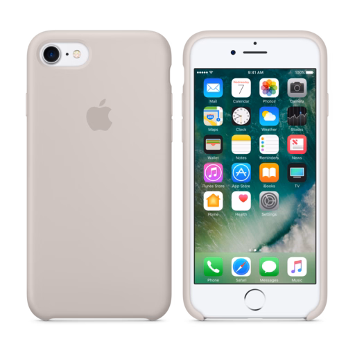 iPhone 7 Silicone Case — Stone