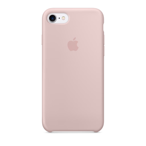 iPhone 7-8 Silicone Case — Pink Sand