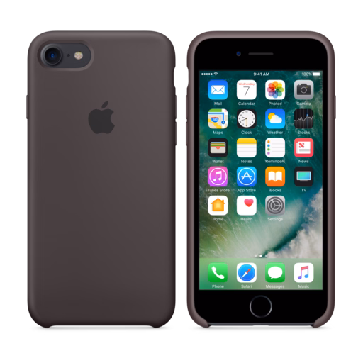 iPhone 7 Silicone Case — Cocoa