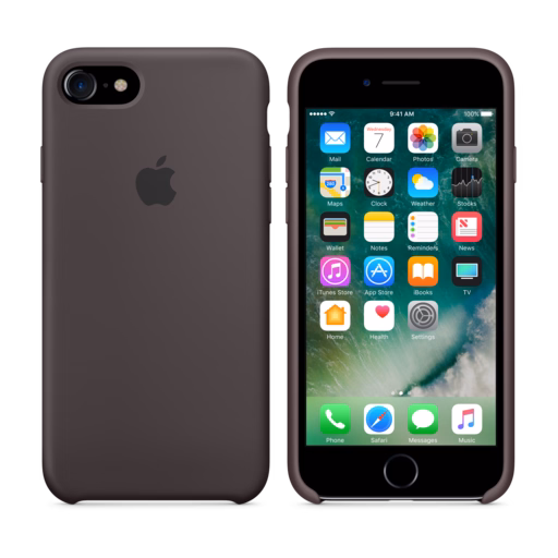 iPhone 7 Silicone Case — Cocoa