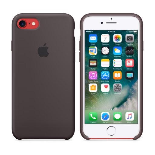 iPhone 7 Silicone Case — Cocoa
